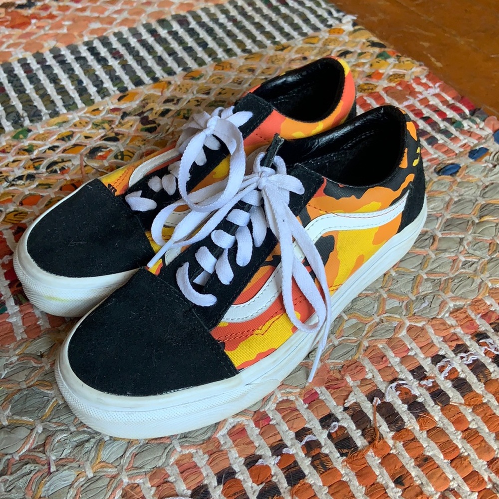 Camo Low Top Vans